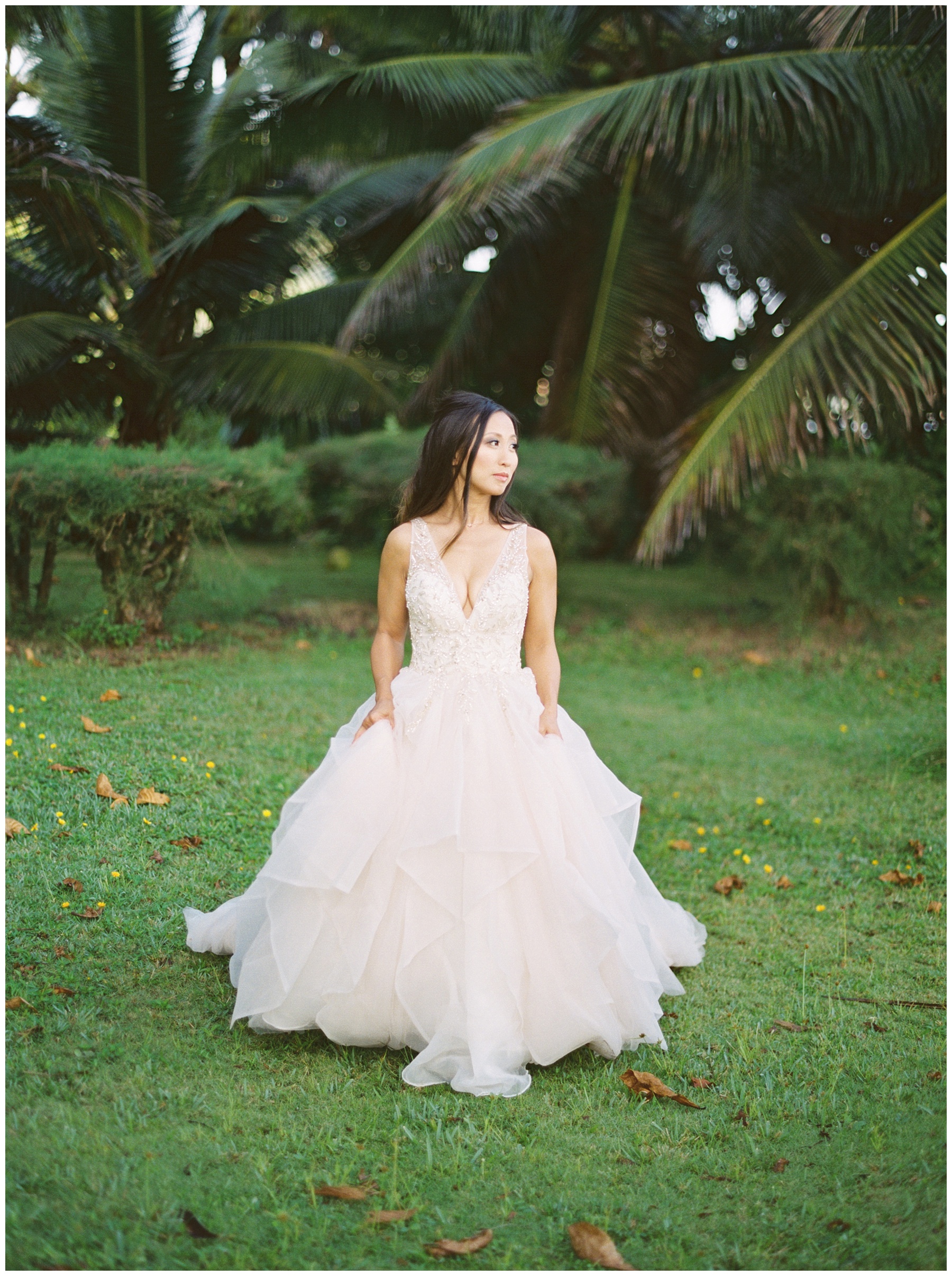 Bride in Kauai